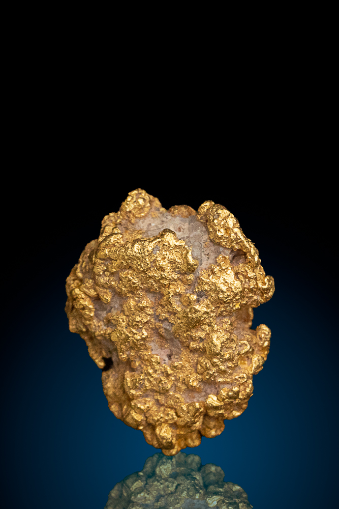 (image for) Natural Colorado Gold Nugget - Alma Mtns - 3.81 grams